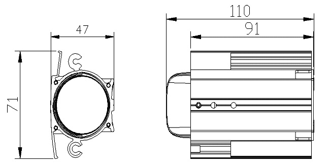 抱柱灯YGAL-BZ3(图2) 抱柱灯YGAL-BZ3(图2)